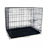 Foldable Cage With Pan Base Black